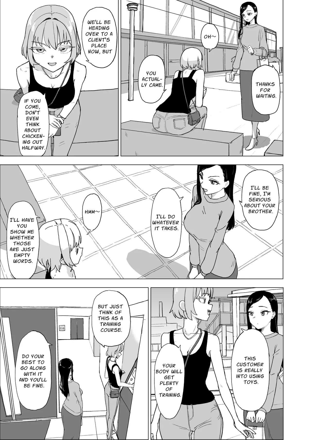 Otouto no Kanojo ni Do-M Play Sasechaou | Let's Make Our Brother's Girlfriend Do Some Masochistic Play page 7 full