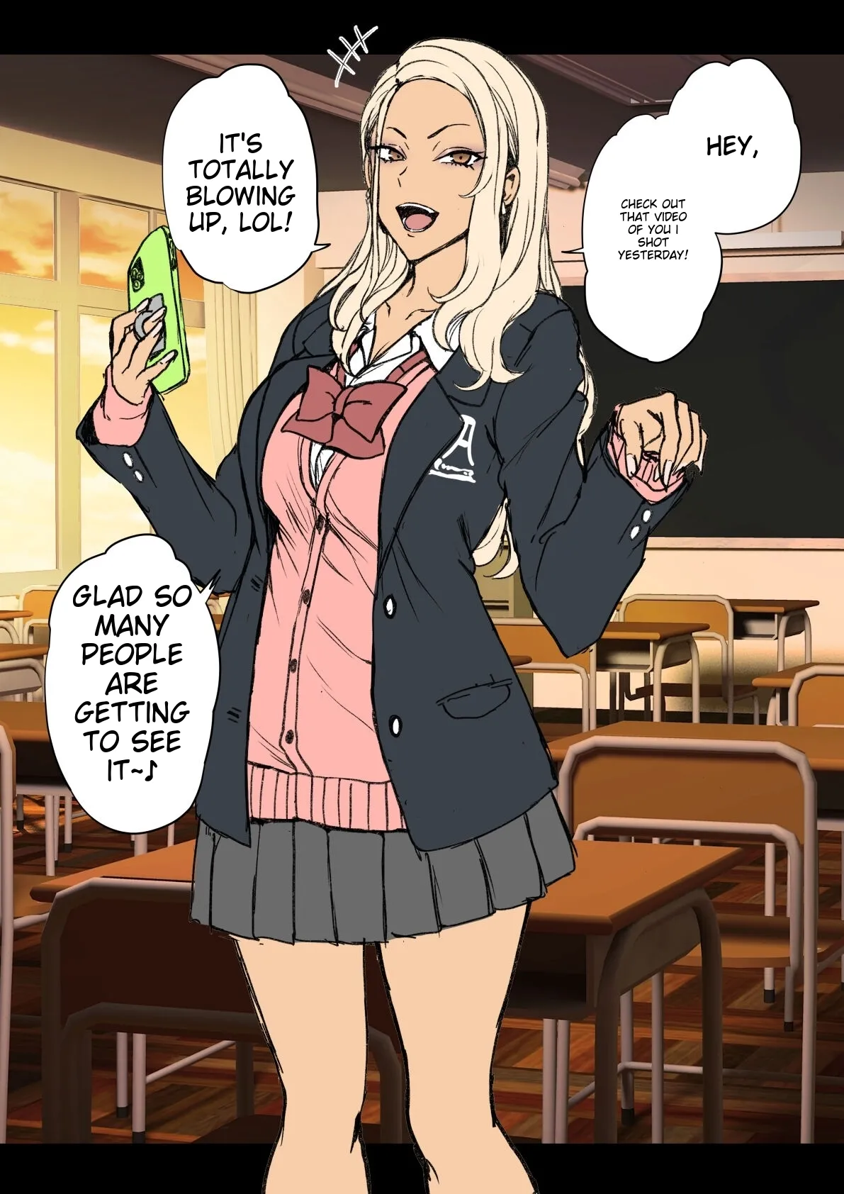 _Mukatsuku_Gal_ni_Saimin_o_Kakeru_Hanashi page 1 full