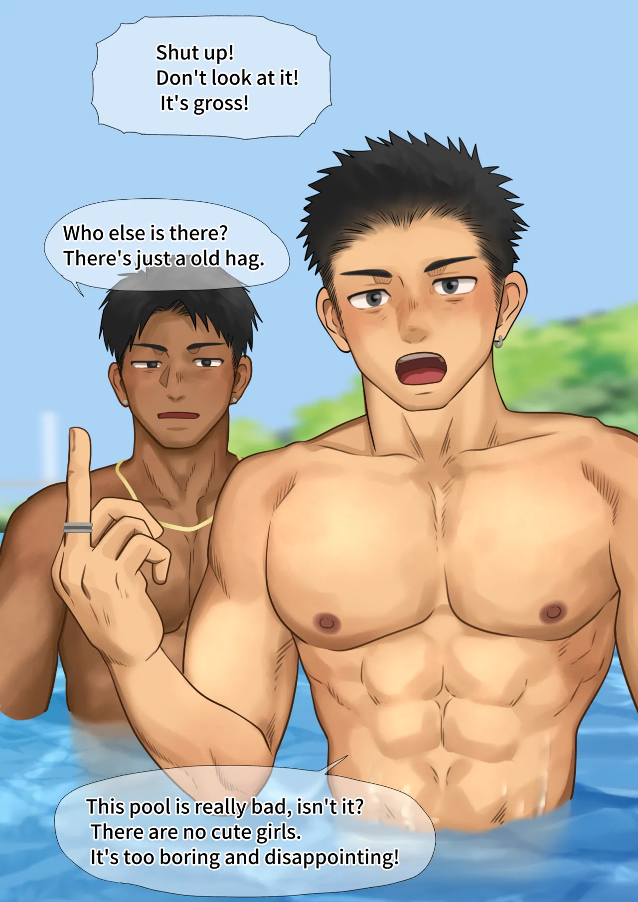 プール監視員のお仕置きファック page 9 full