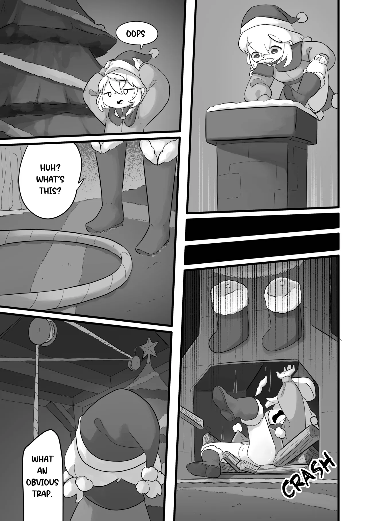 My Christmas Present is... Santa! page 3 full