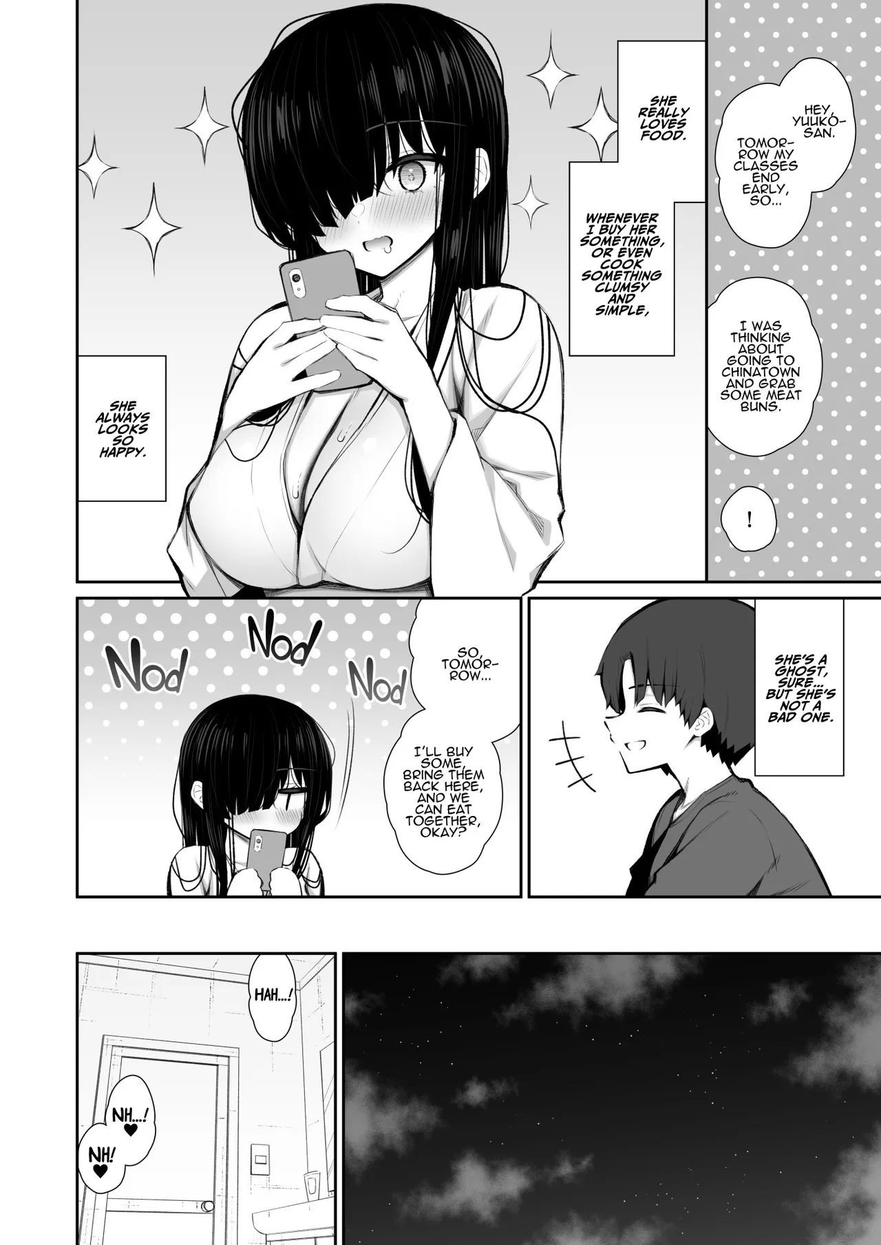 Katte ni Sumitsuiteru InCha Yuurei no Karada o Suki Katte suru Hanashi 3 | Have Your Way With The Freeloading Gloomy Ghost Woman 3 page 5 full
