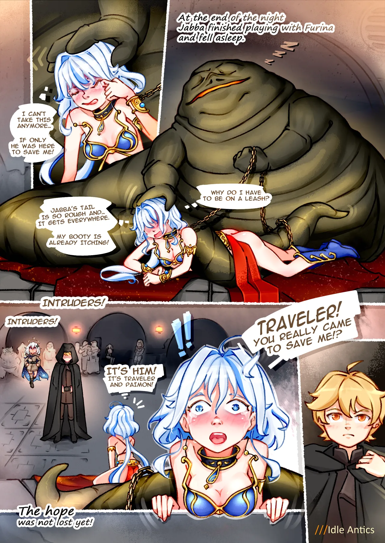 Furina's Fiasco in THE JABBA'S LAIR page 3 full