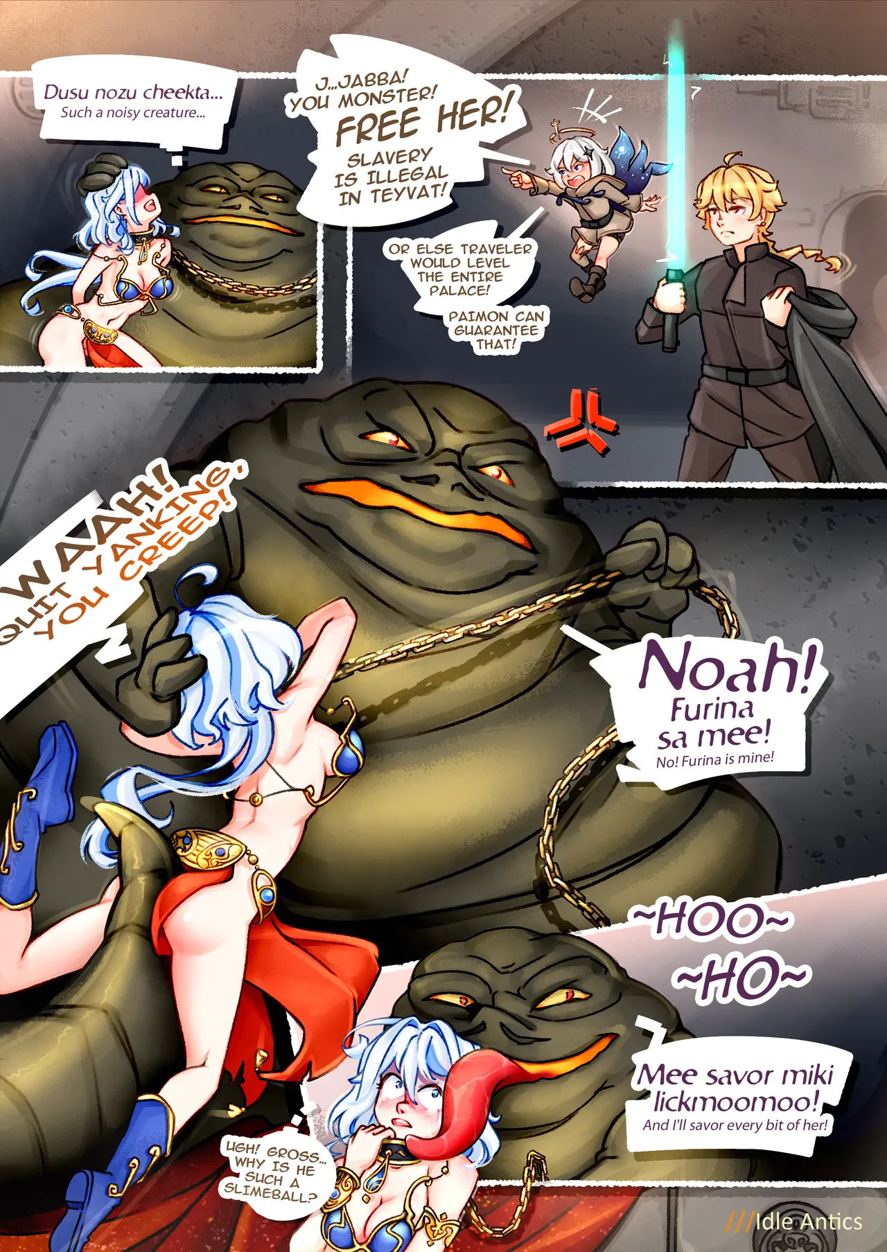Furina's Fiasco in THE JABBA'S LAIR page 4 full