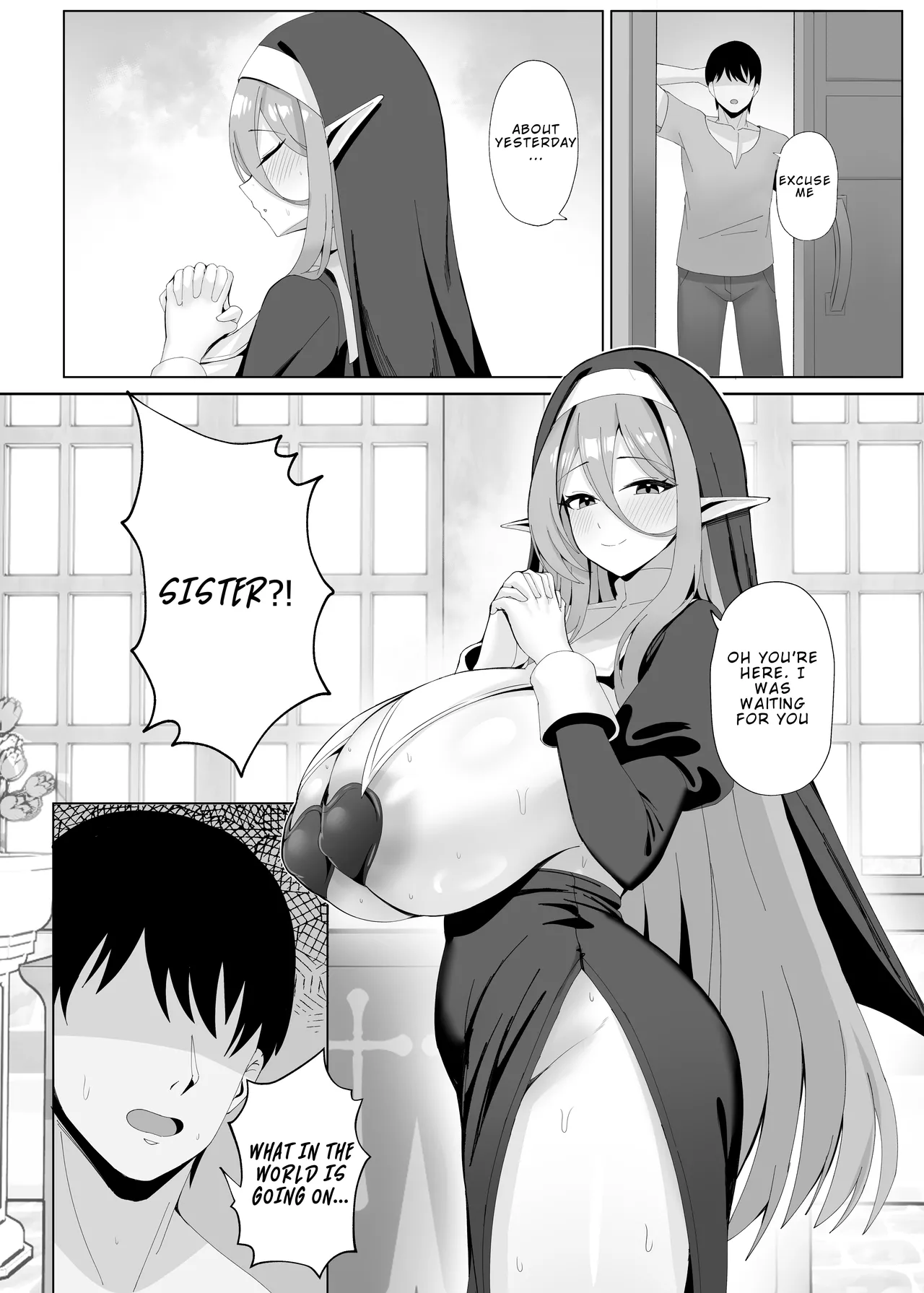Hatsujouki no Elf Sister wa Mainichi Joukachuu | The Elf Sister in Heat is Aroused Every Day page 5 full