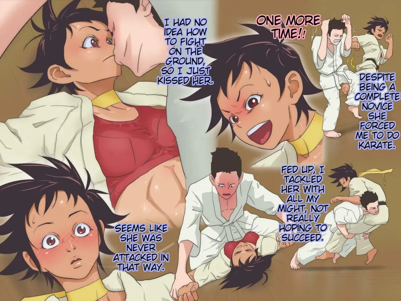 Hot Blooded Karate Girl, Niramarese Cross 5th-Dan Missionary Technique page 5 full