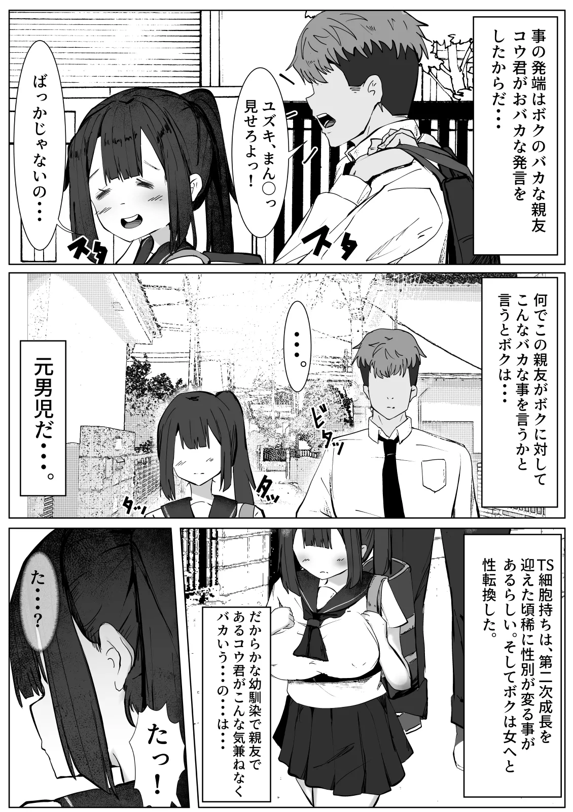 Rui wa Tomo o Yobu ~Osananajimi no Shinyuu ni Osowareru TS Shoujo no Hanashi~ page 3 full