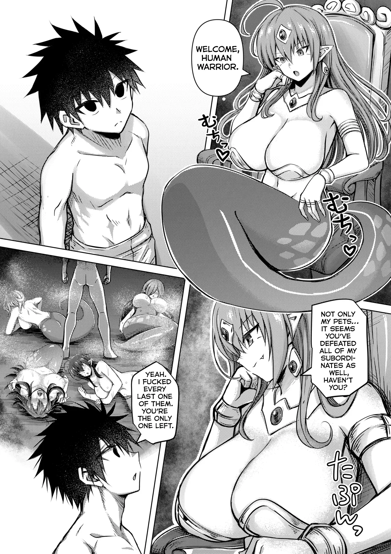 Lamia no Joou, Hito no Ko o Haramasareru page 2 full