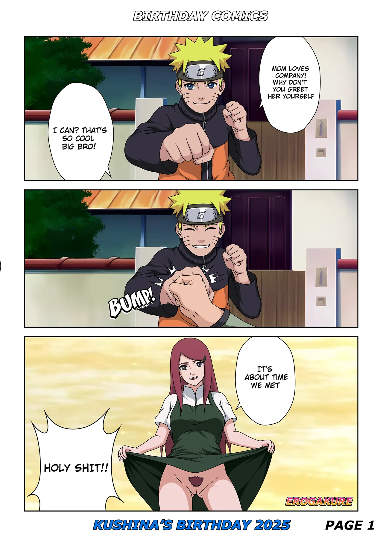 Kushina's Birthday By Erogakure page 1 full