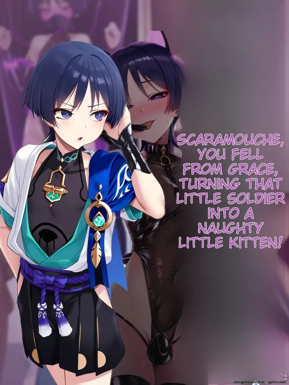 把他变成淫荡小猫 ～散兵雌堕～ ［Ai Generated］ page 1 full