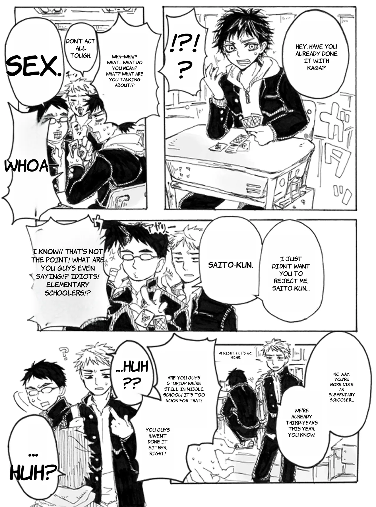 Note Man x Futanari - English page 1 full