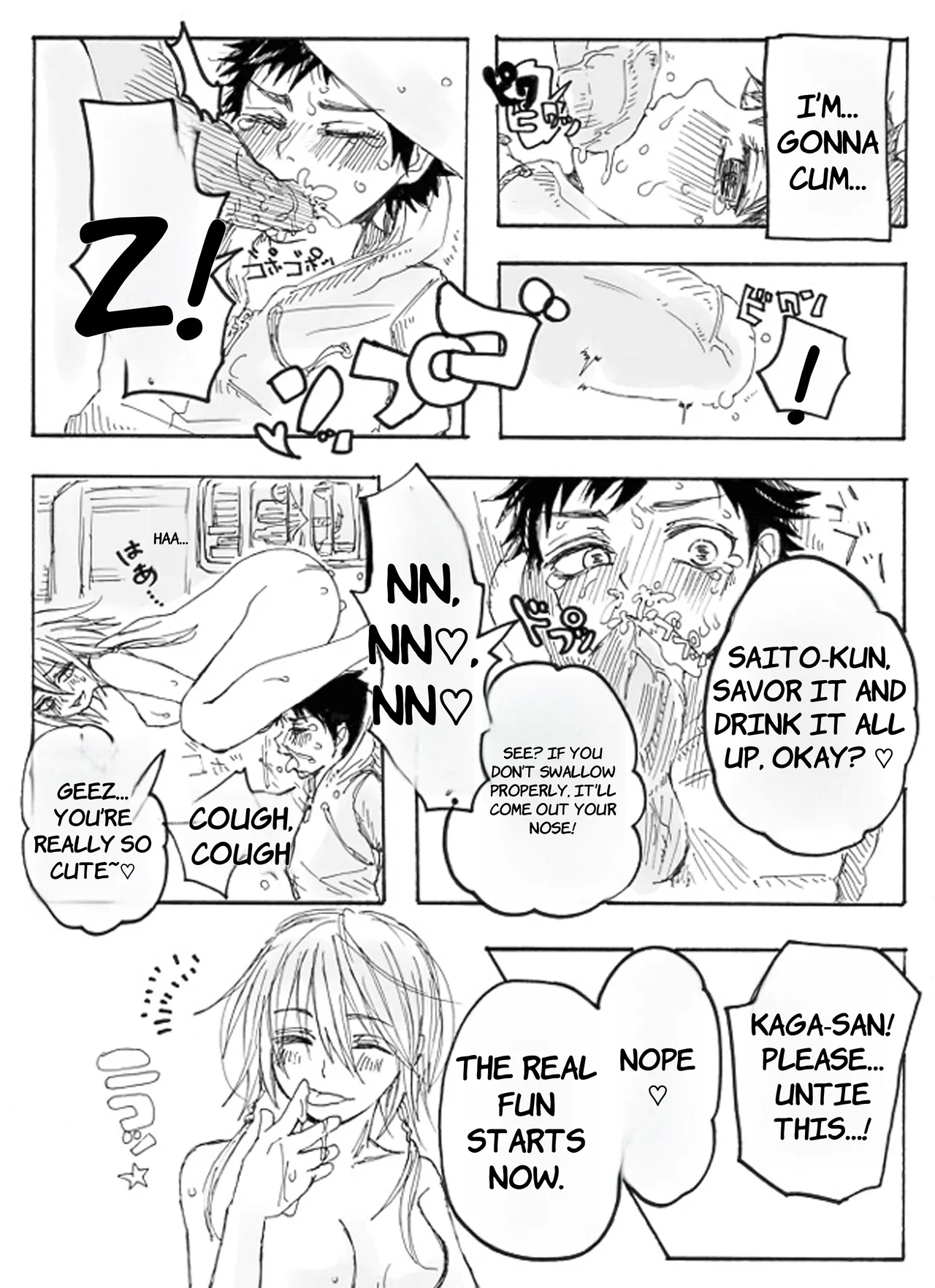 Note Man x Futanari - English page 10 full