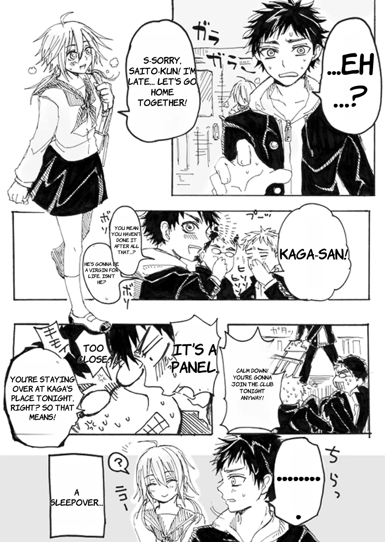 Note Man x Futanari - English page 2 full