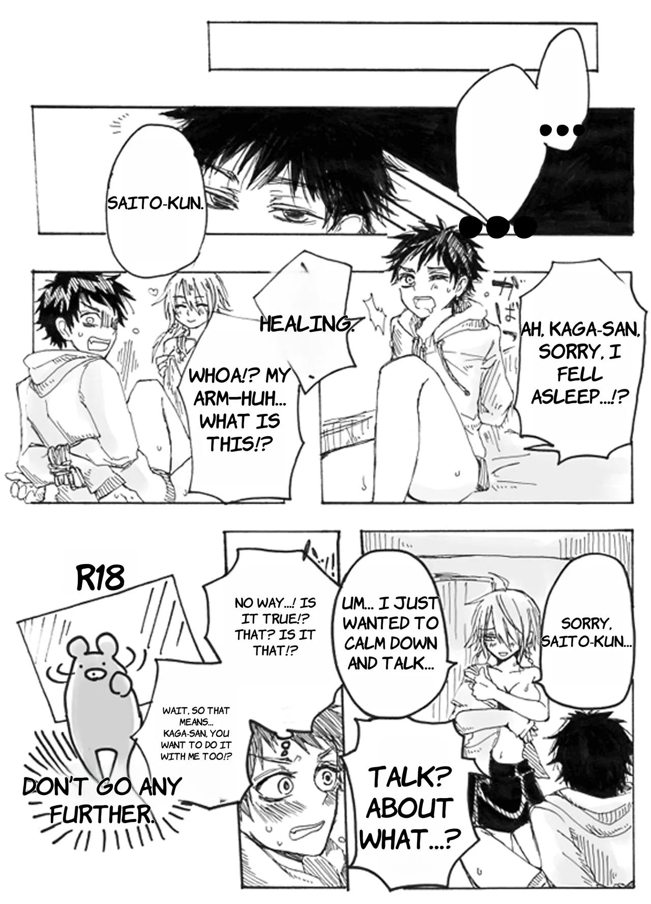 Note Man x Futanari - English page 5 full