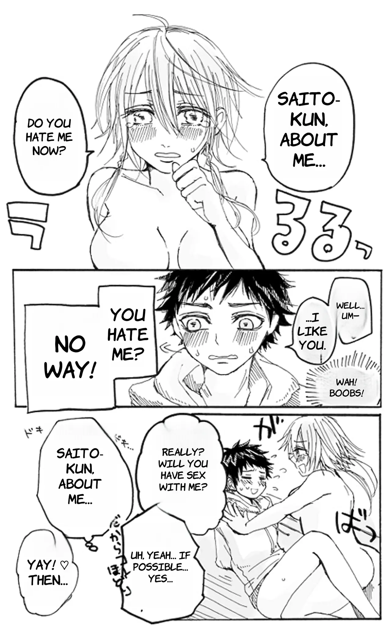 Note Man x Futanari - English page 7 full