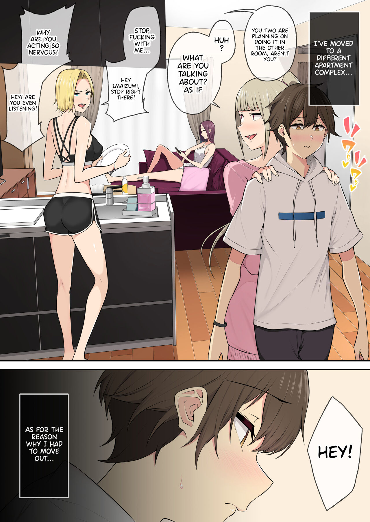 Imaizumin-chi wa Douyara Gal no Tamariba ni Natteru Rashii 4 | Imaizumi Brings All the Gyarus to His House 4 page 3 full