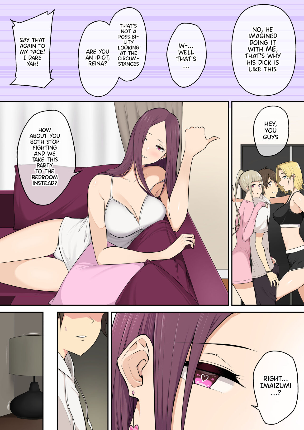 Imaizumin-chi wa Douyara Gal no Tamariba ni Natteru Rashii 4 | Imaizumi Brings All the Gyarus to His House 4 page 8 full