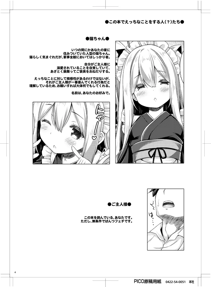 Anata no Neko-chan Maid. page 3 full