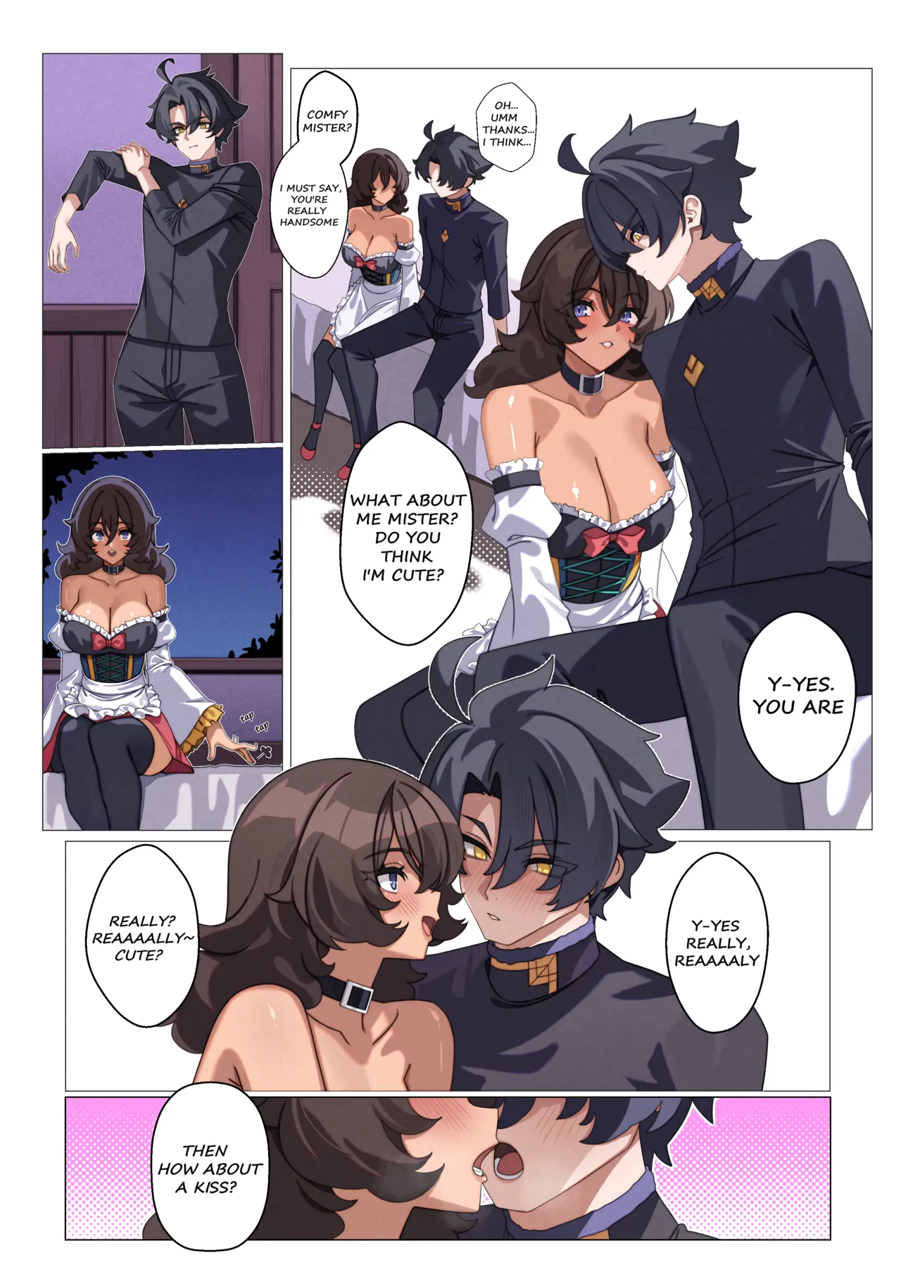 Eternal Realms Arc 1 - Oh No! A Bee GIrl Wants to Break my Mind! - BlazeSM page 9 full