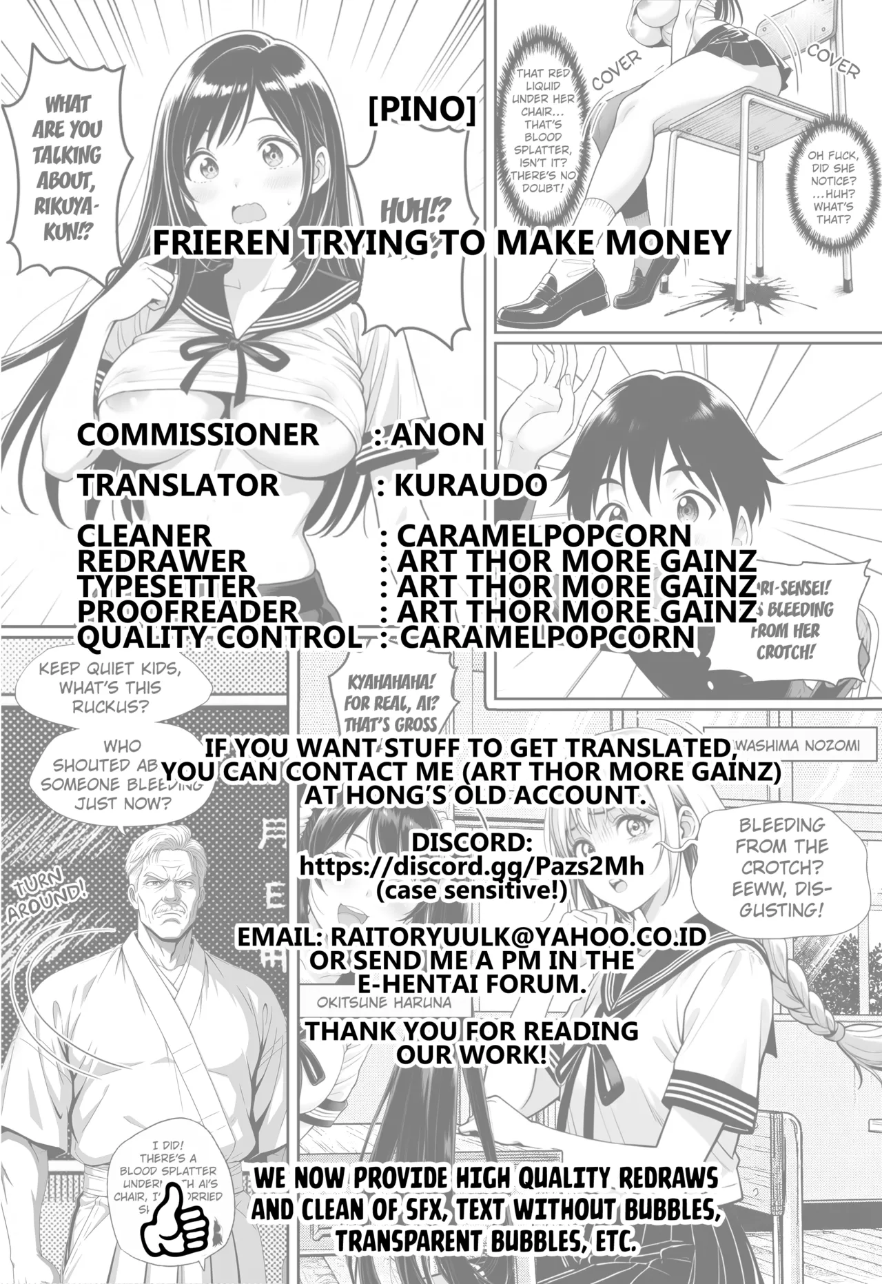 Frieren trying to make money page 5 full