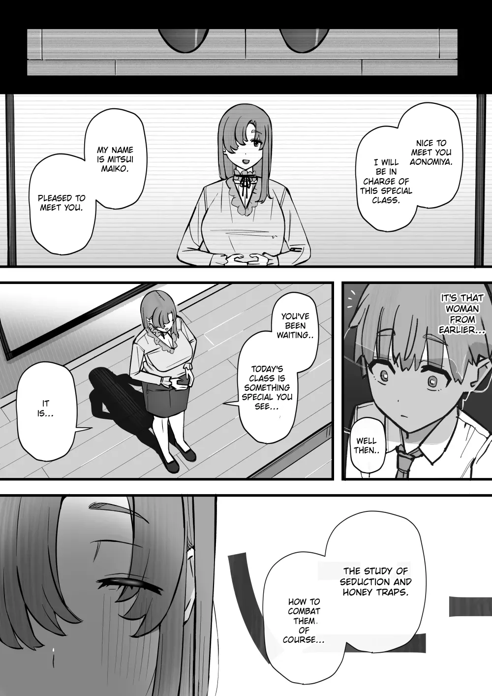 Honey Trap Tokubetsu Taisaku Classroom page 8 full
