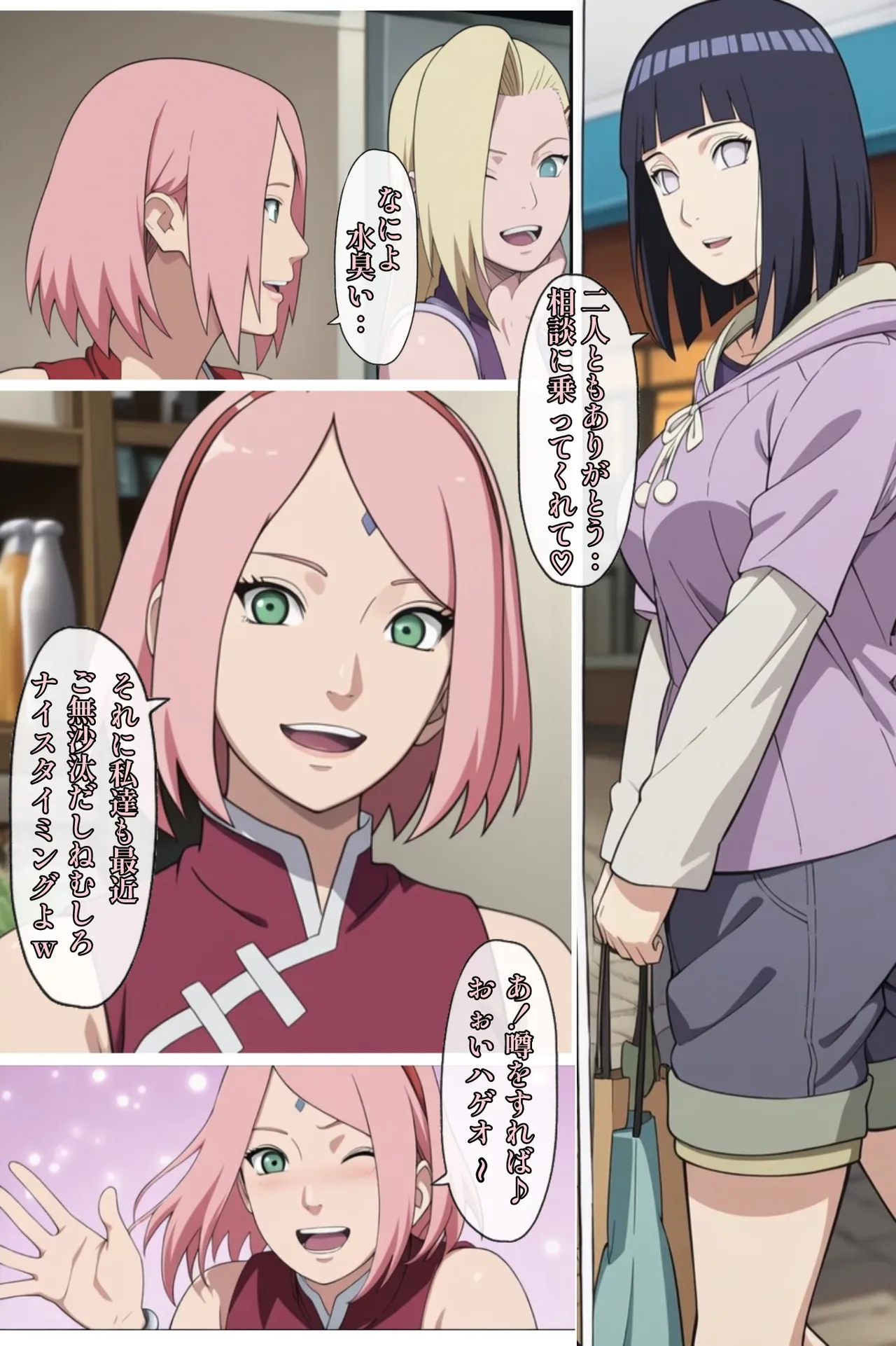 [ぴんぴん丸] 俺は無限月読に囚われたい。総集編 [AI Generated] Hentai - Raw  101