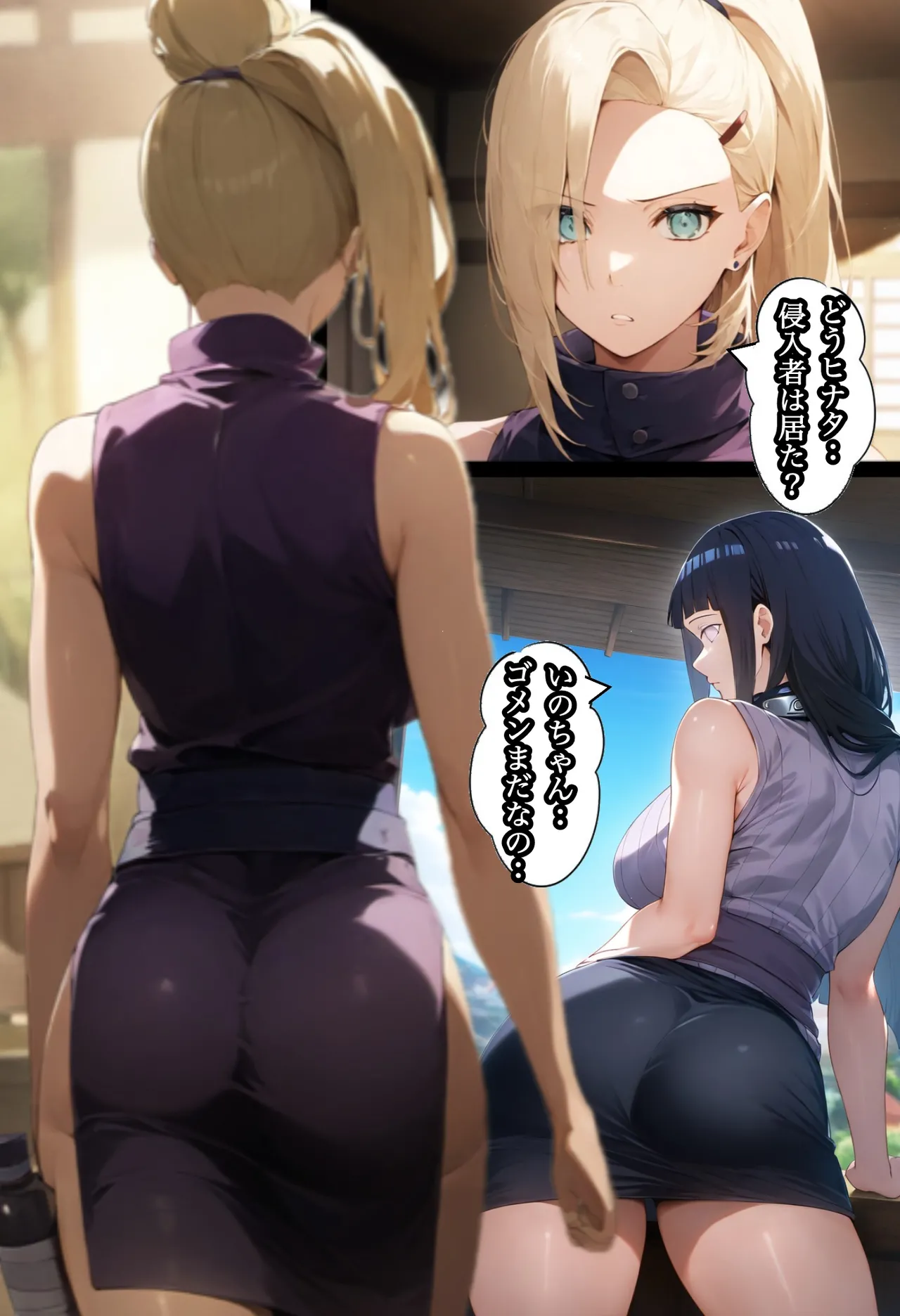 [ぴんぴん丸] 俺は無限月読に囚われたい。総集編 [AI Generated] Hentai - Raw  38