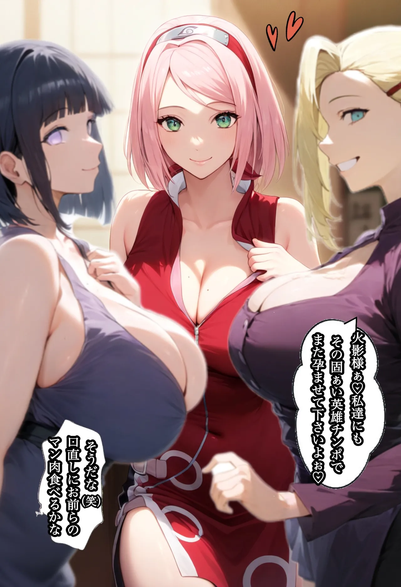 [ぴんぴん丸] 俺は無限月読に囚われたい。総集編 [AI Generated] Hentai - Raw  69