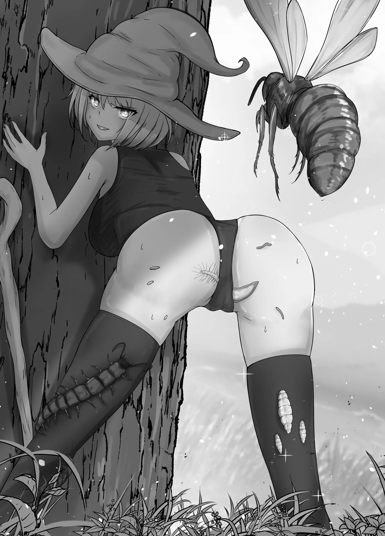 onna mahoutuka i san musikan hanasi | 女魔法使与虫子交配的故事 page 3 full