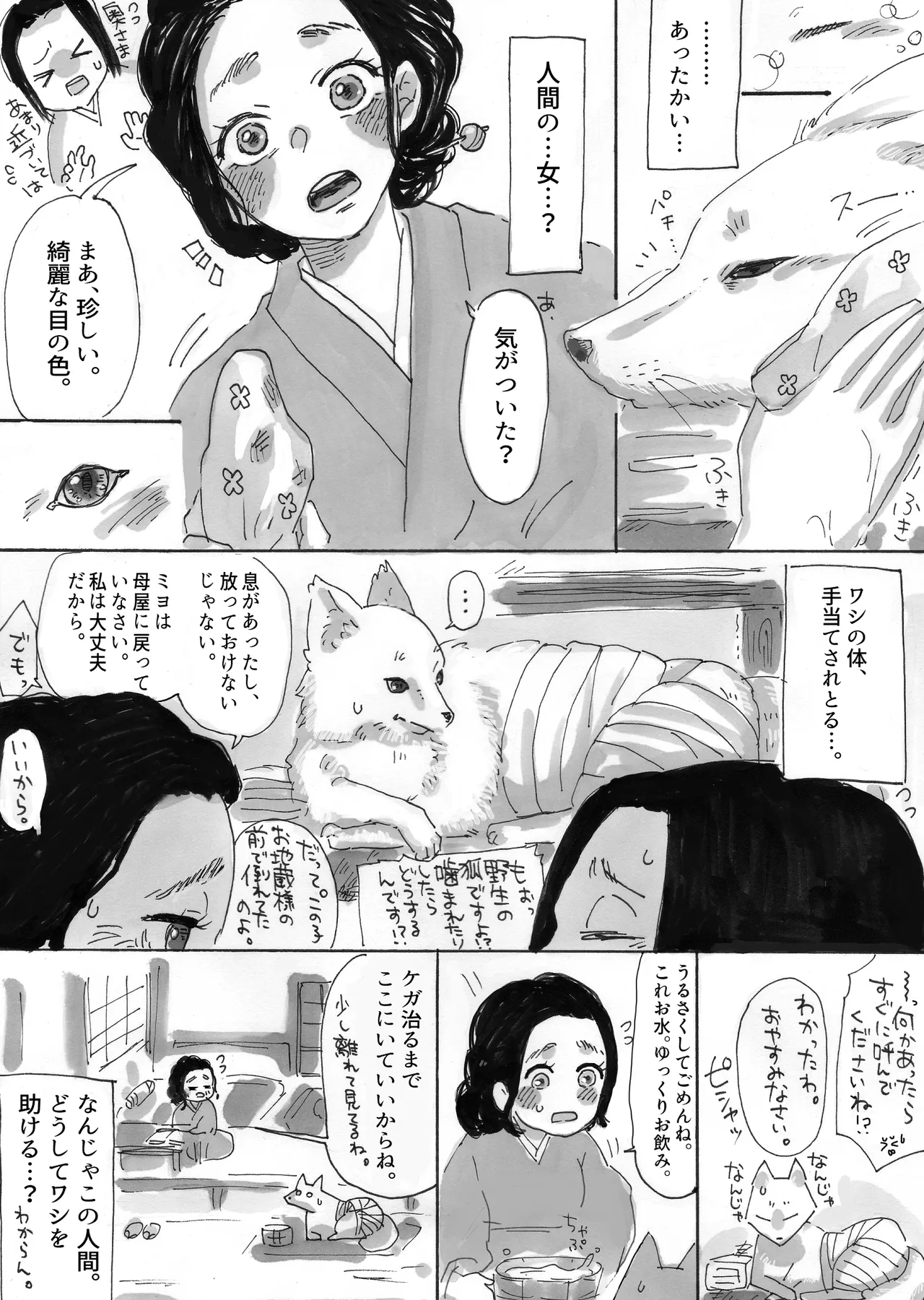 Ningen ni koi shita Bakegitsune page 3 full
