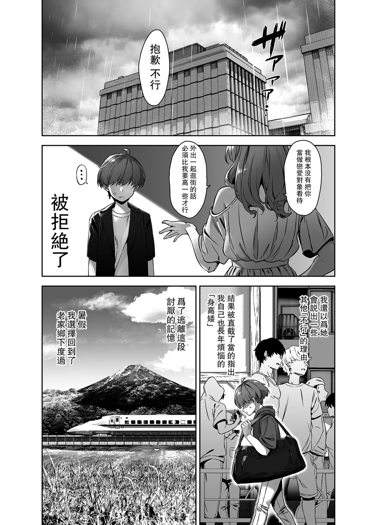 Natsu to Inaka to Yuuwaku shite kuru Dekkai Oshiego 1-3 page 3 full