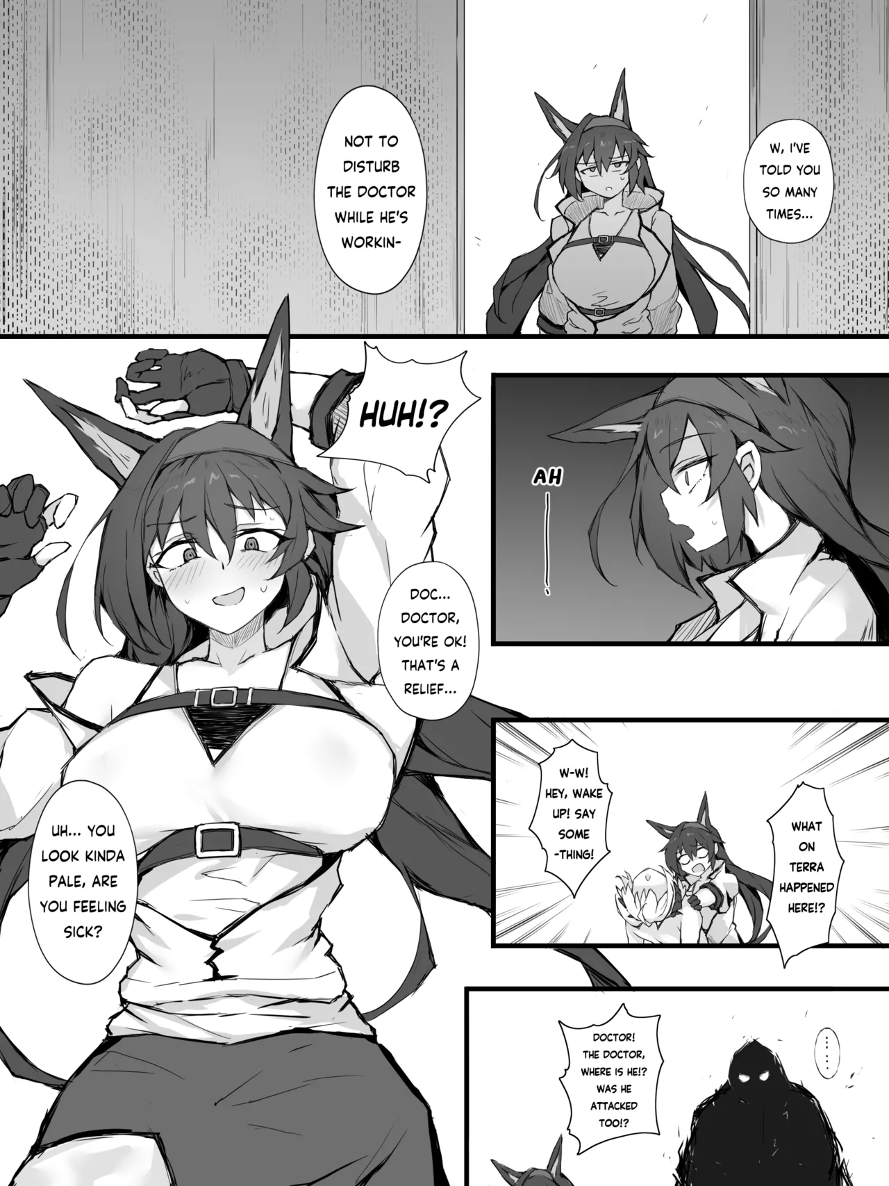 The Strongest Person in the World! - Interlude Blaze page 1 full