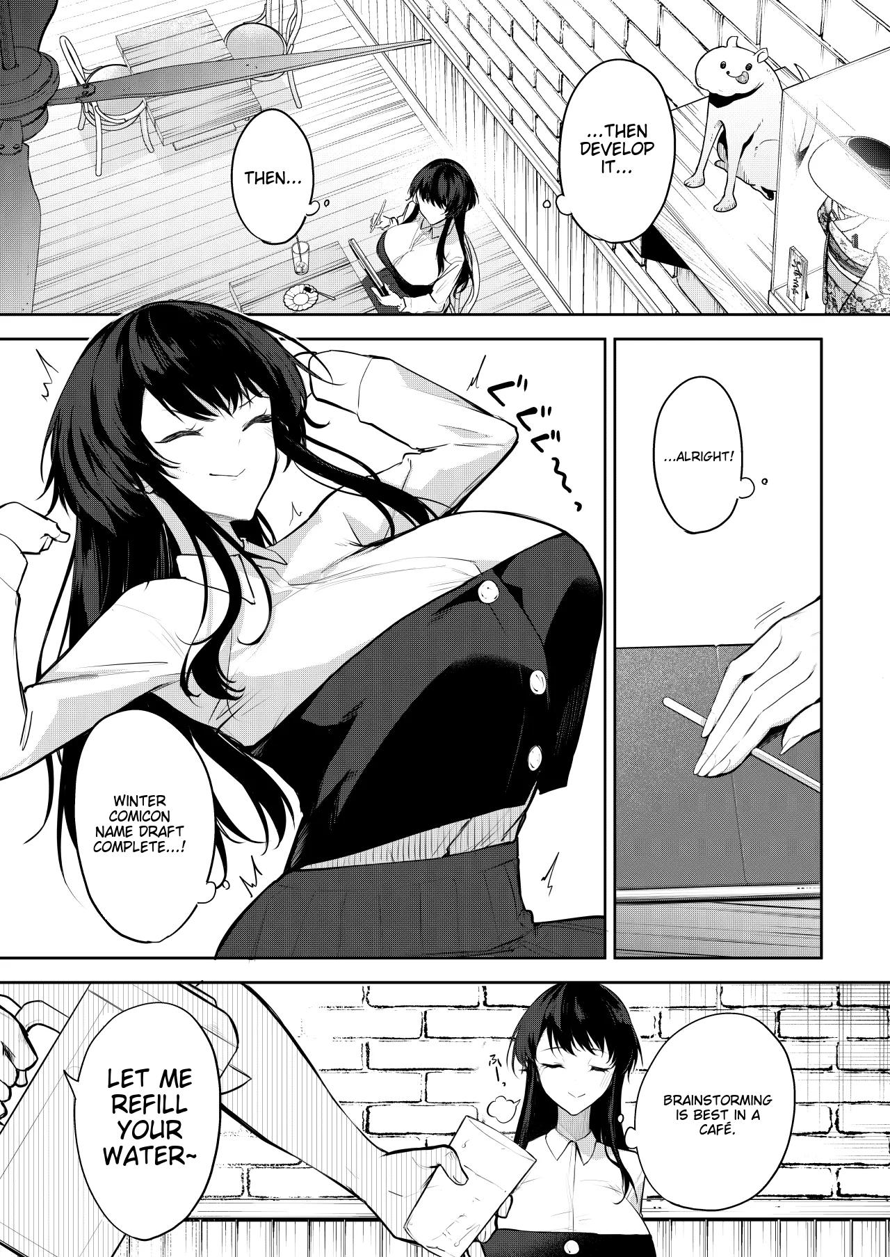 ENG- Would you like to be an erotic manga model? page 4 full