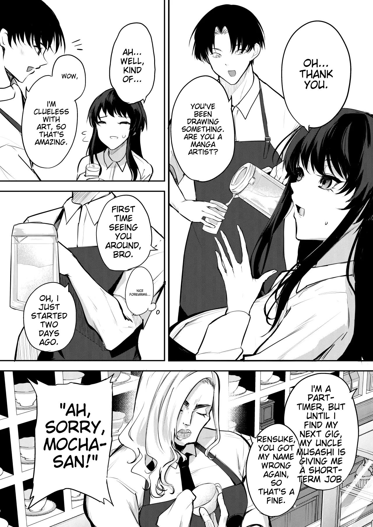 ENG- Would you like to be an erotic manga model? page 5 full