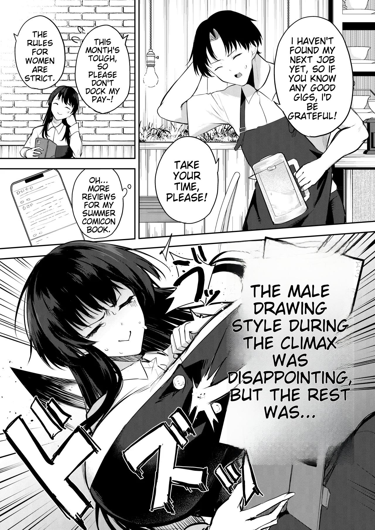ENG- Would you like to be an erotic manga model? page 6 full