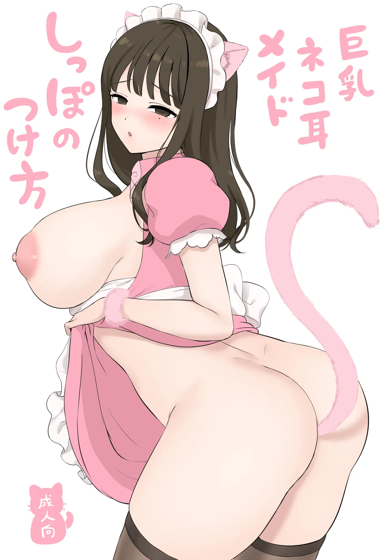 Kyonyuu Nekomimi Maid Shippo no Tsukekata page 4 full