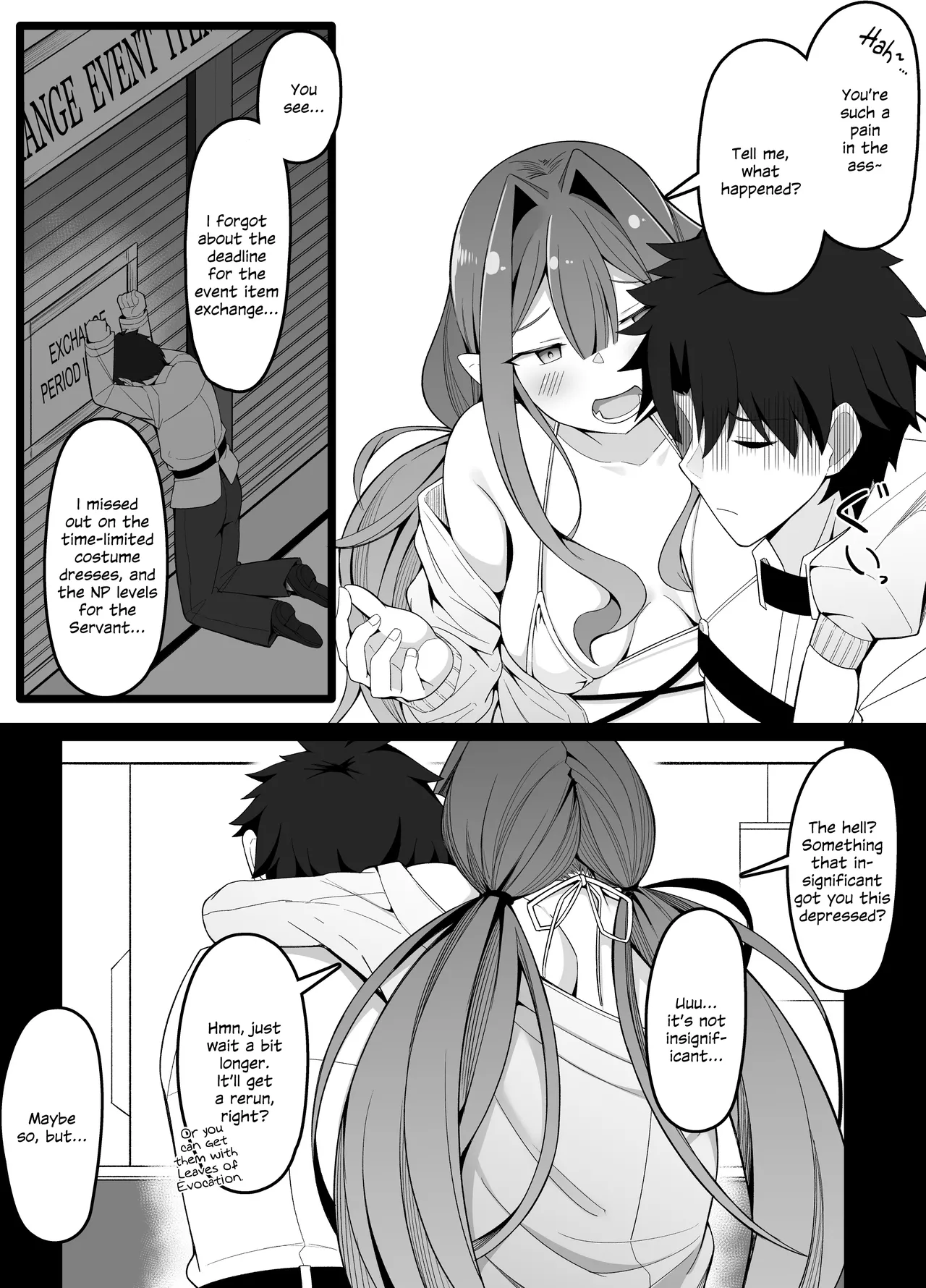 Ochikonderu Master o Genki Tsukeru  Baobhan Sith page 2 full