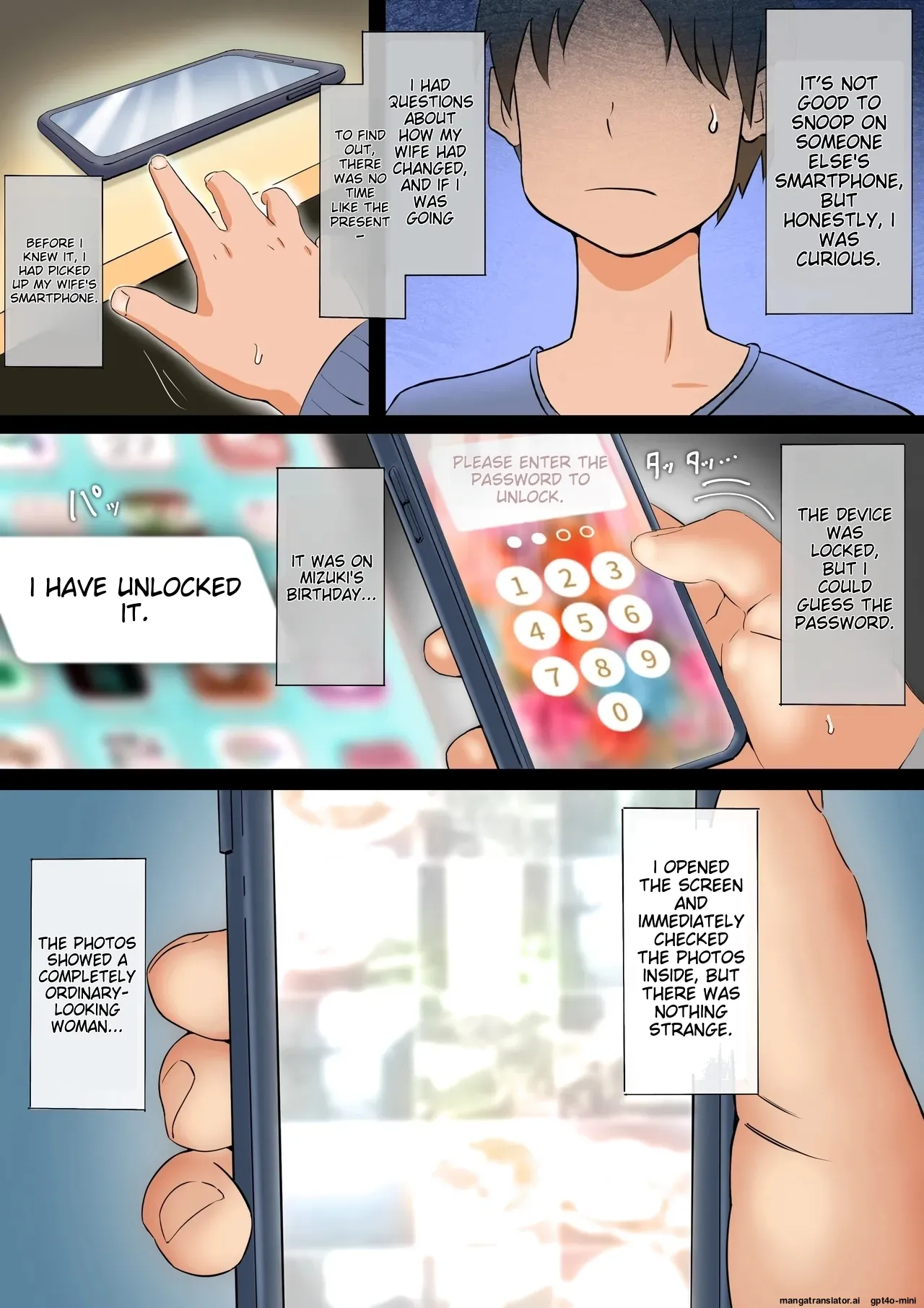 Smapho-goshi ni Kieta Tsuma page 3 full