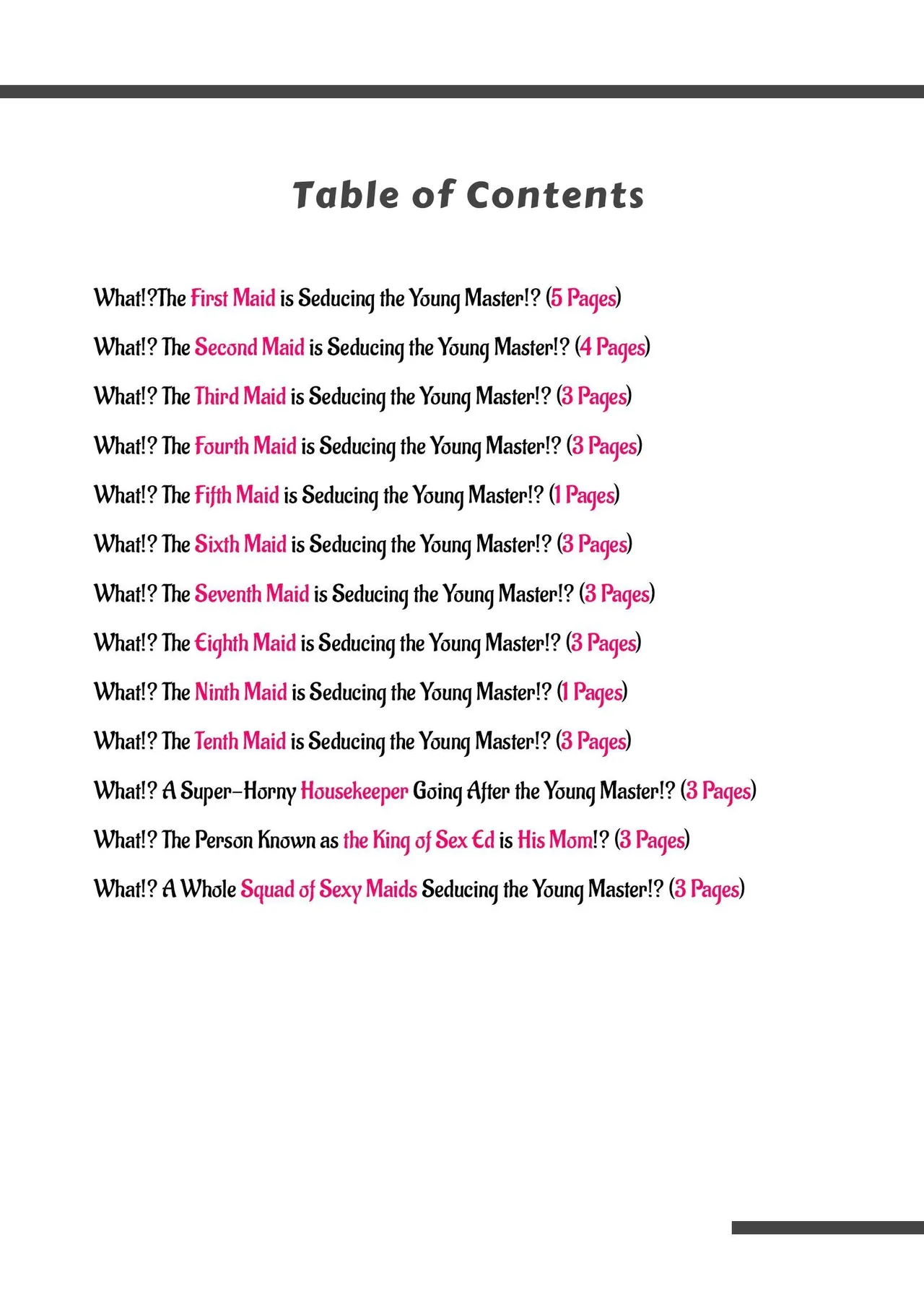 The Master Gets Squeezed By His Lusty Maids!! page 2 full