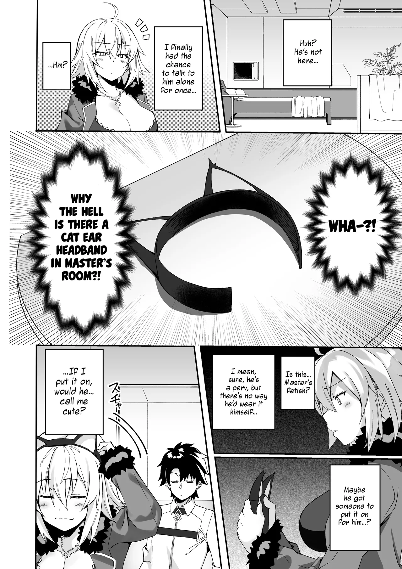 Nekomimi Jeanne to Hitasura Koubi Suru Hon | Endless Mating with Cat-Eared Jeanne Alter page 3 full