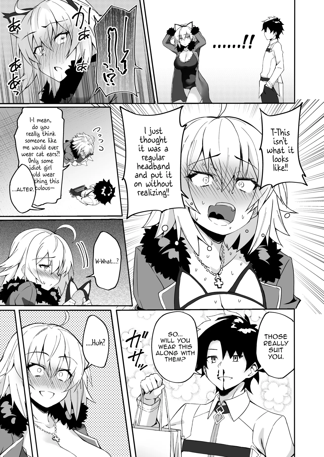 Nekomimi Jeanne to Hitasura Koubi Suru Hon | Endless Mating with Cat-Eared Jeanne Alter page 4 full