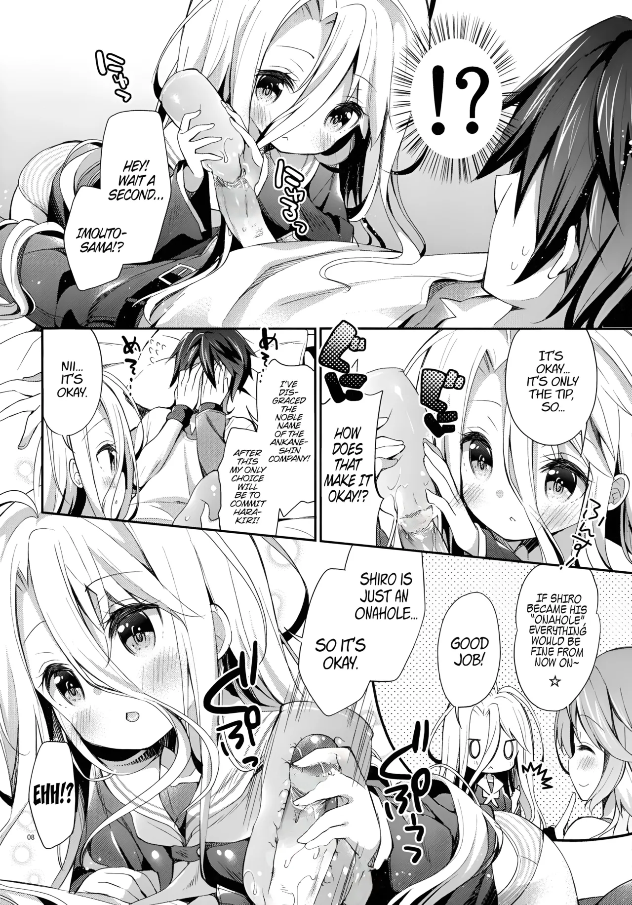 _Shiro... Kyou kara Kodomo Onaho ni, Naru_ _ Starting Today, Shiro becomes a Loli Onahole    Decensored page 7 full