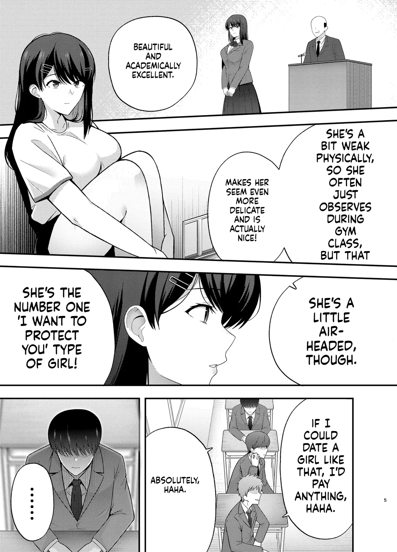 Submission Classroom: Brainwashing Gas Lets Me Do Whatever I Want to My Classmates 1 page 4 full