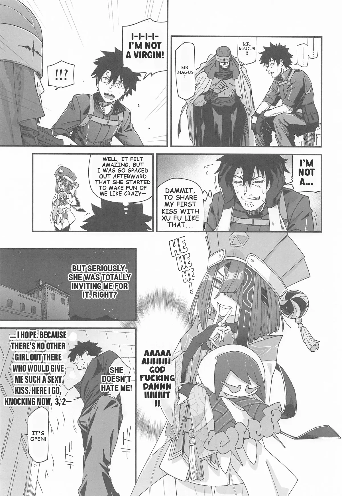 I'm not interested in Xu Fu's body, I’m telling you!! In Traum page 10 full