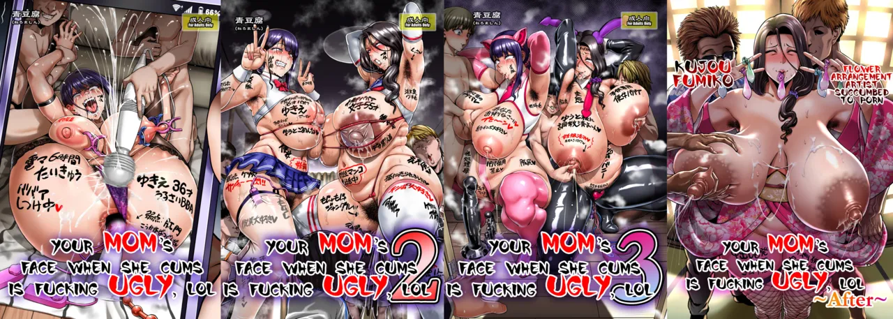 Your mom's face is so ugly when she cums COMPLETE page 1 full