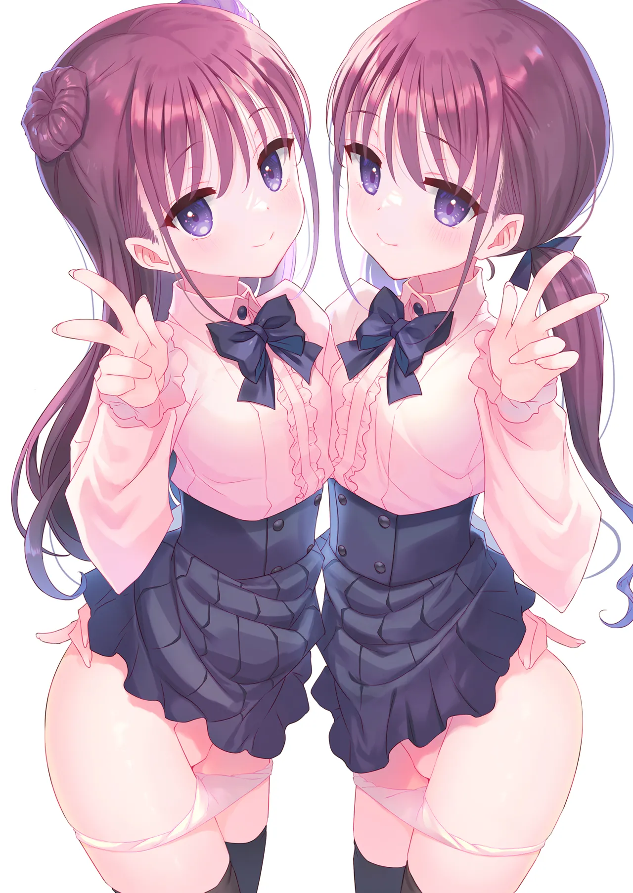 Futago Neet Imouto wa Seiyoku Tsuyome丨双子宅家妹的性欲可不简单 page 2 full