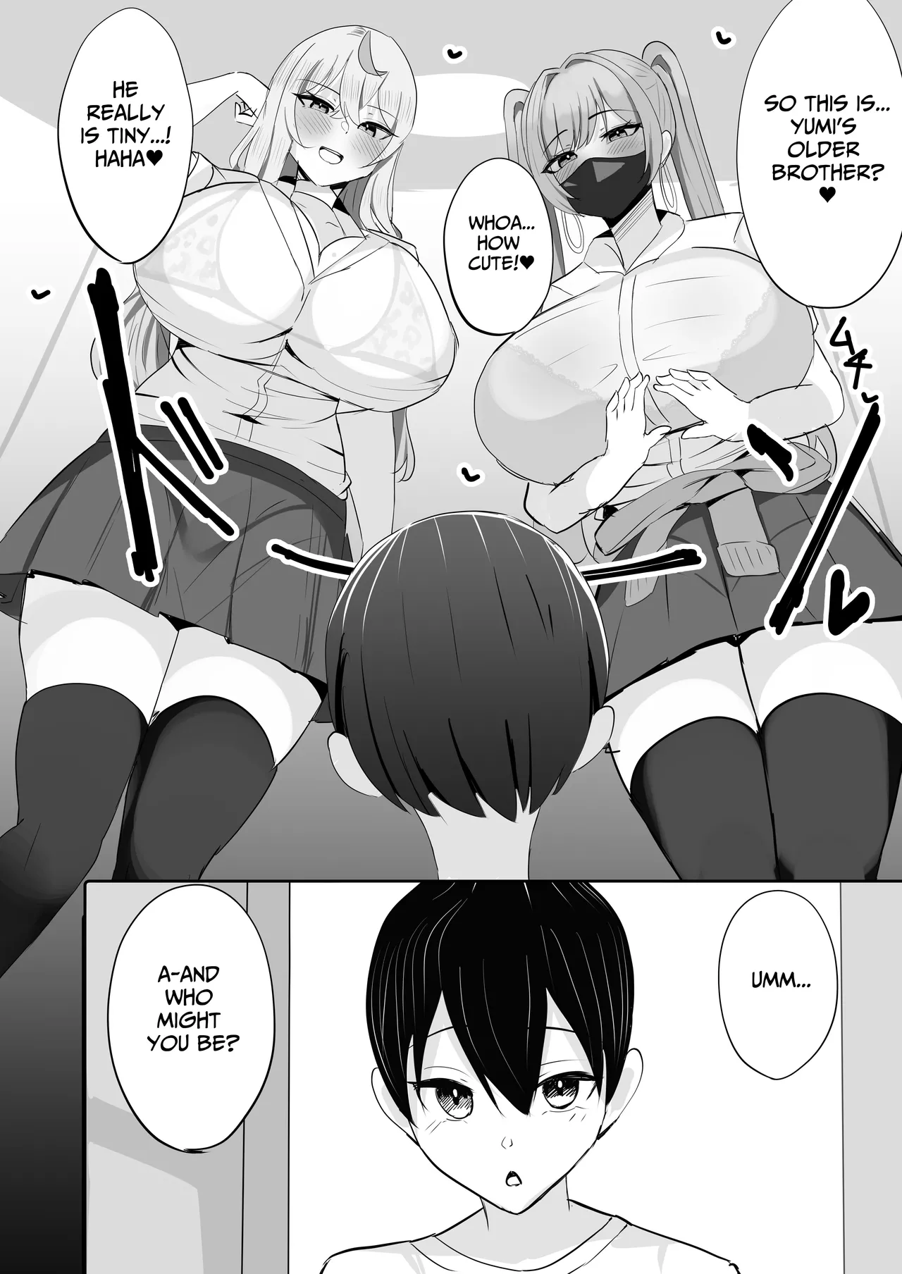 Toshishita Dekapai Gal Harem ni Kakowaremakuru | Surrounded by a Harem of Younger Gals with Huge Tits page 8 full