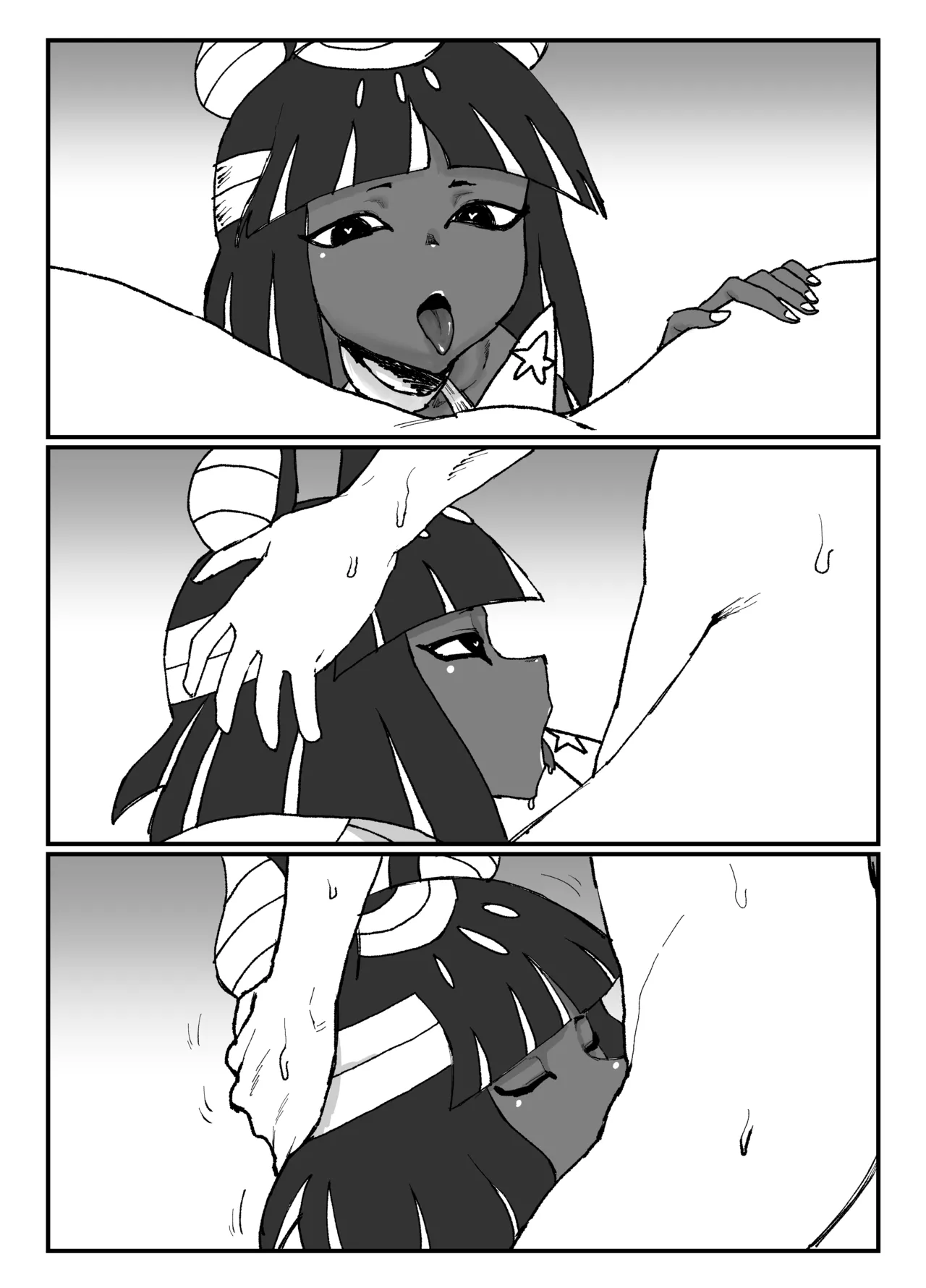 無表情アヌビス娘 page 3 full