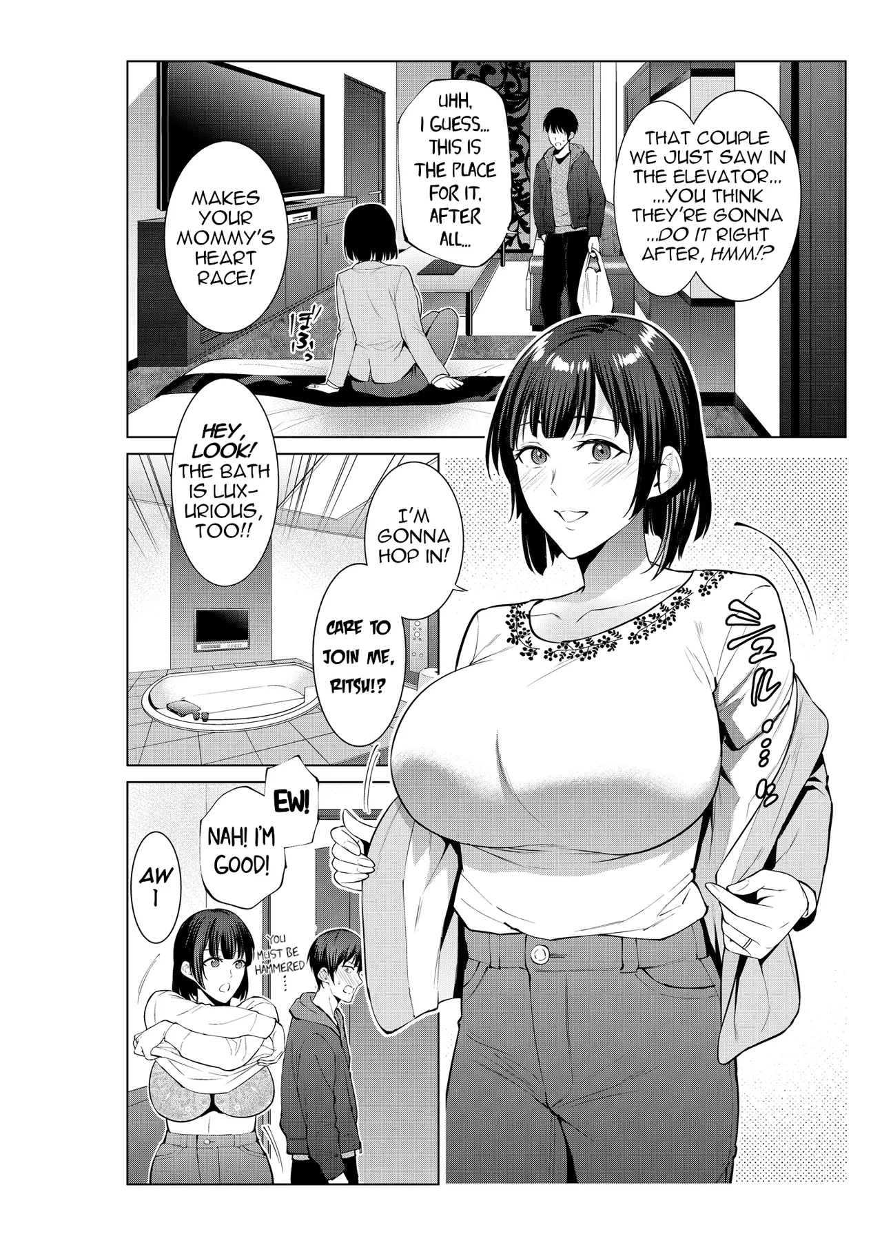 Haha to Love Ho ni Itta Hi | The Day I Went to a Love Hotel with My Mom page 5 full