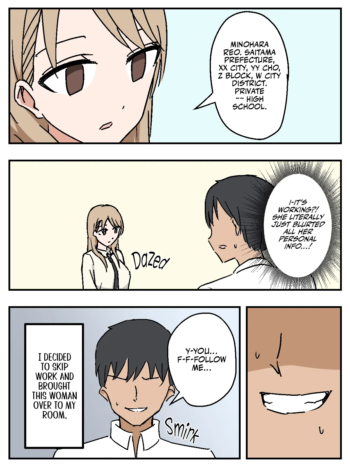 Onna o Seishori Onaho-ka ~Saimin Cheat Switch~ | Making a Woman Into a Fucktoy page 9 full