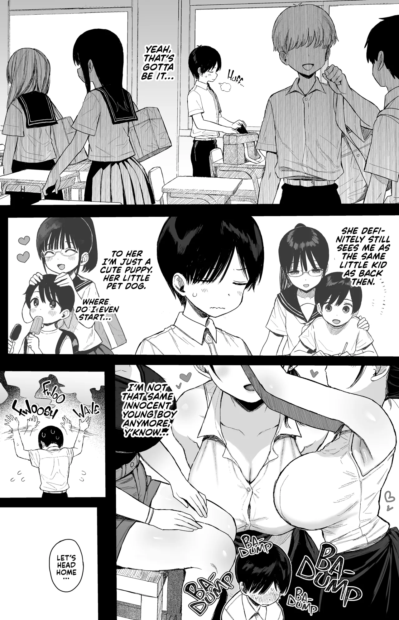 Osananajimi no H na Onee-san wa Suki desu ka? | Would You Still Crush on Your Older Childhood Friend Even if She Was a Naughty Girl? page 8 full